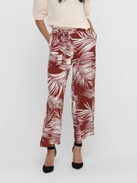 Brick patterned trousers ONLY Augustina