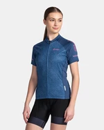 Women's cycling jersey KILPI MOATE-W Dark blue