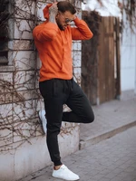 Orange-black men's tracksuit Dstreet