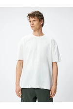 Koton Basic T-Shirt Crew Neck Short Sleeve Cotton