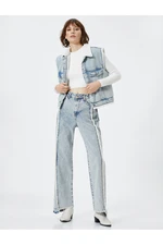 Koton High Waisted Jeans Straight Leg- Eve Jeans