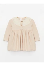 LC Waikiki Baby Girl Dress with a Collar