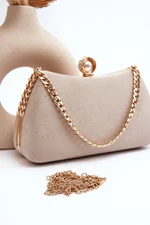 Beige clutch bag Nadrea