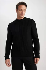 DEFACTO Standard Fit Crew Neck Knitwear Pullover