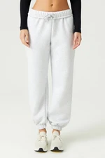 LOS OJOS x Melody Snow Melange Oversize/Wide Fit Cotton Thick Sweatpants