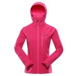 Women's softshell jacket ALPINE PRO ESPRITA cabaret