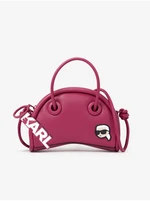 Dark pink women's handbag KARL LAGERFELD - Ladies