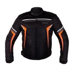 Pánská moto bunda BOS Laganas  Black/Orange  S