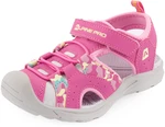 Pink Girls' Sandals ALPINE PRO Lysso