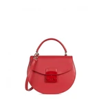 Furla Handbag - METROPOLIS S TOP HANDLE ROUND - VITELLO NEW CALF red