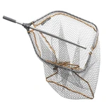 Savage gear podběrák pro folding rubber large mesh folding-velikost l (65x50 cm)