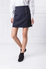 Tommy Hilfiger Skirt - HEMILY SKIRT dark blue