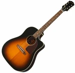 Epiphone J-45 EC Studio Vintage Sunburst Dreadnought Elektro-Akustikgitarren