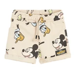 Kraťasy Mickey Mouse- béžové - 74 BEIGE