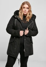 Women's Sherpa Parka Cotton Parka Black