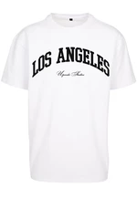 L.A. College Oversize T-Shirt White