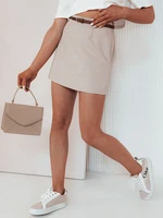 Miniskirt DANIZ beige Dstreet