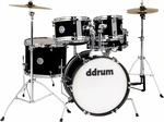 DDRUM D1 Jr 5-Piece Complete Drum Kit Midnight Black Batterie junior