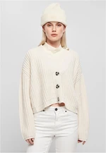 Women's oversized cardigan - beige