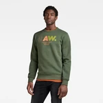 G-STAR Sweatshirt - Multi colored RAW. R SW Green