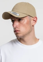 Low-profile khaki cotton twill