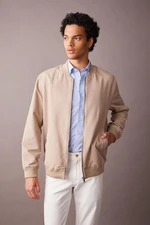 DEFACTO Slim Fit College Collar Bomber Coat