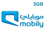 Mobily 5GB Data Gift Card SA