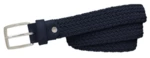 Alberto Belt Basic Braided Womens Dark Navy 85