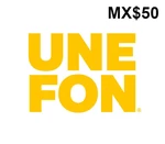 Unefon MX$50 Mobile Top-up MX