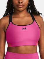 Under Armour Podprsenka UA HeatGear High-PNK - Dámské