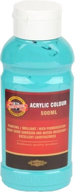 KOH-I-NOOR Acrylic Colour Farba akrylowa 460 Turquoise 500 ml 1 szt