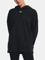 Under Armour Mikina UA Rival Fleece OS Hoodie-BLK - Dámské