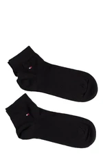 Ponožky Tommy Hilfiger 2-pack pánské, černá barva