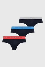 Spodní prádlo Tommy Hilfiger 3-pack pánské, tmavomodrá barva, UM0UM02904