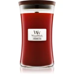 Woodwick Cinnamon Chai vonná sviečka s dreveným knotom 609,5 g