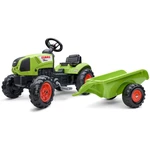 FALK Šlapací traktor 2040A Claas Arion s přívěsem