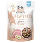 BRIT Raw Treat Cat Sensitive Turkey maškrty pre mačky 40 g