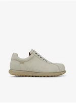 Cream Men's Leather Sneakers Camper Paviplus - Men