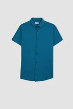 DEFACTO Slim Fit Short Sleeve Shirt