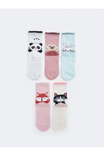 LC Waikiki Lcw Patterned Girls Socks 5-Pack