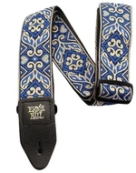 Ernie Ball Classic Jacquard Gitarový pás Tribal Blue