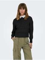 Black women's sweater ONLY Agnes - Women