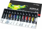 Rosa Gallery Set di colori acrilici 12 x 20 ml