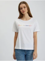 Orsay White Womens T-Shirt - Women