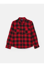 LC Waikiki Plaid Long Sleeve Boy's Shirt