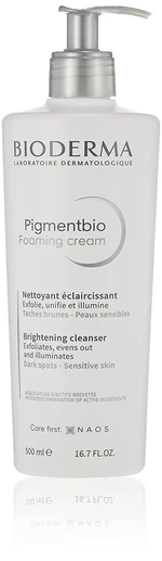 Bioderma Čistiaci krém proti tmavým škvrnám Pigmentbio Foaming Cream (Brightening Clean ser) 500 ml