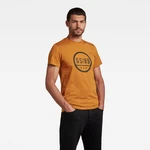 G-STAR T-shirt - GS89 graphic r t yellow