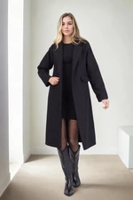 90660 Dewberry Women Coat-BLACK