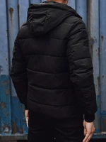 Black quilted men's jacket Dstreet