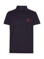 Tommy Hilfiger Polo shirt - ESS MONOGRAM REGULAR POLO blue